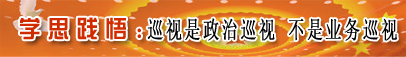 学思践悟：巡视是政治巡视 不是业务巡视