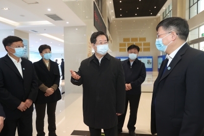 楼阳生到焦作市调研时强调<br>依靠创新驱动转型 依靠人才支撑强市 探索焦作特色高质量发展新路